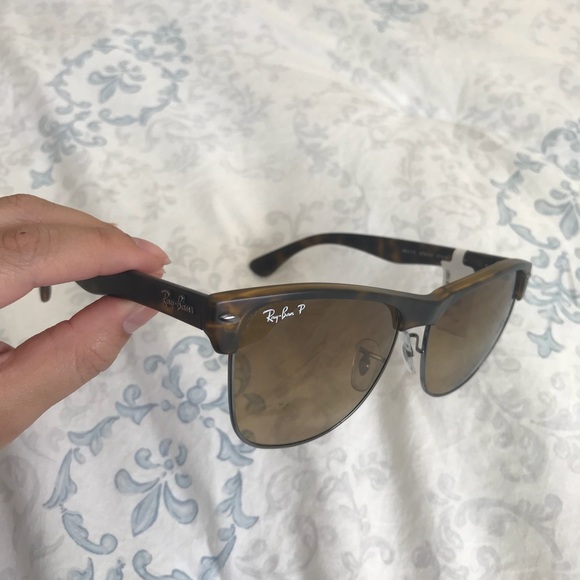 [ray-ban] polarized clubmaster sunglasses - Picture 5 of 8